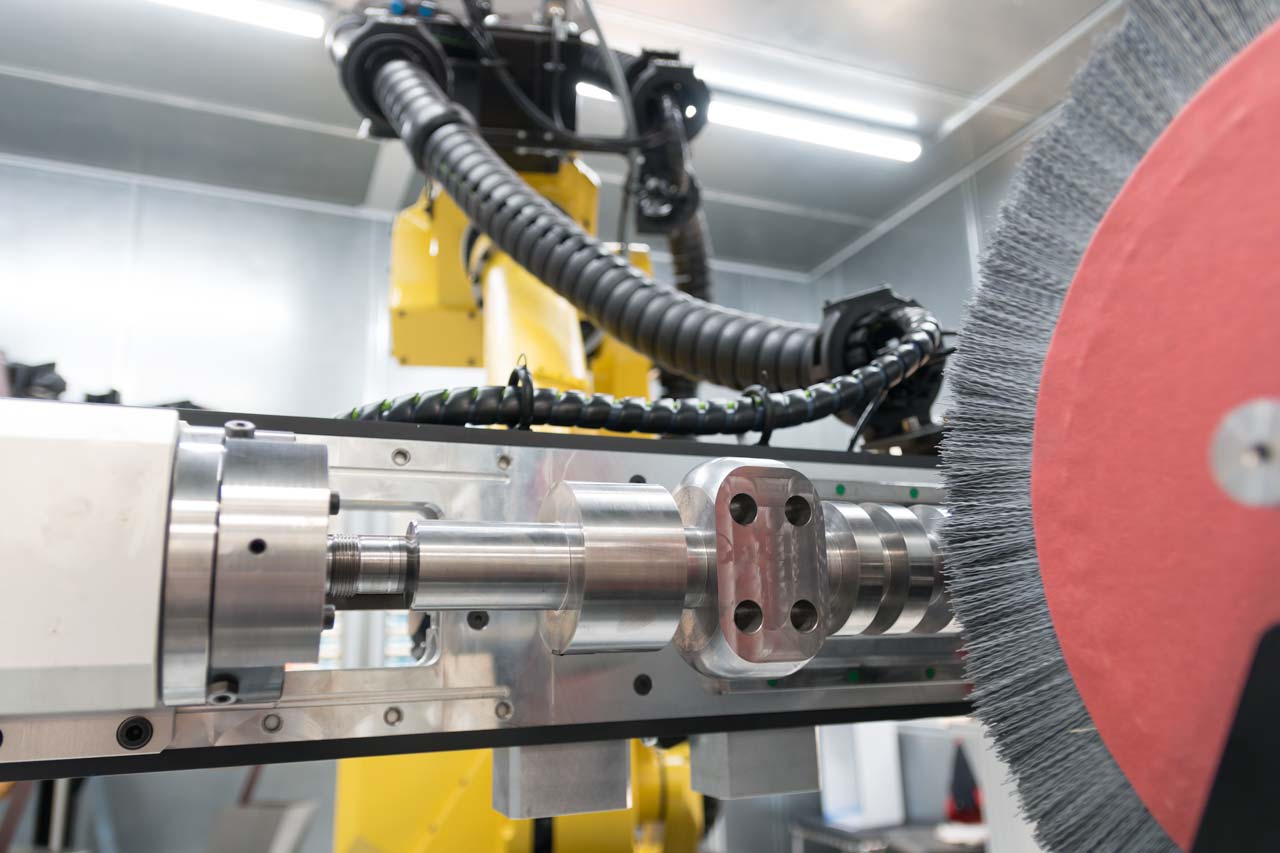 Process for brush-deburring Process for brush-deburring