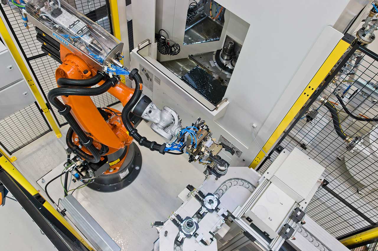 Robot palletizing Robot palletizing