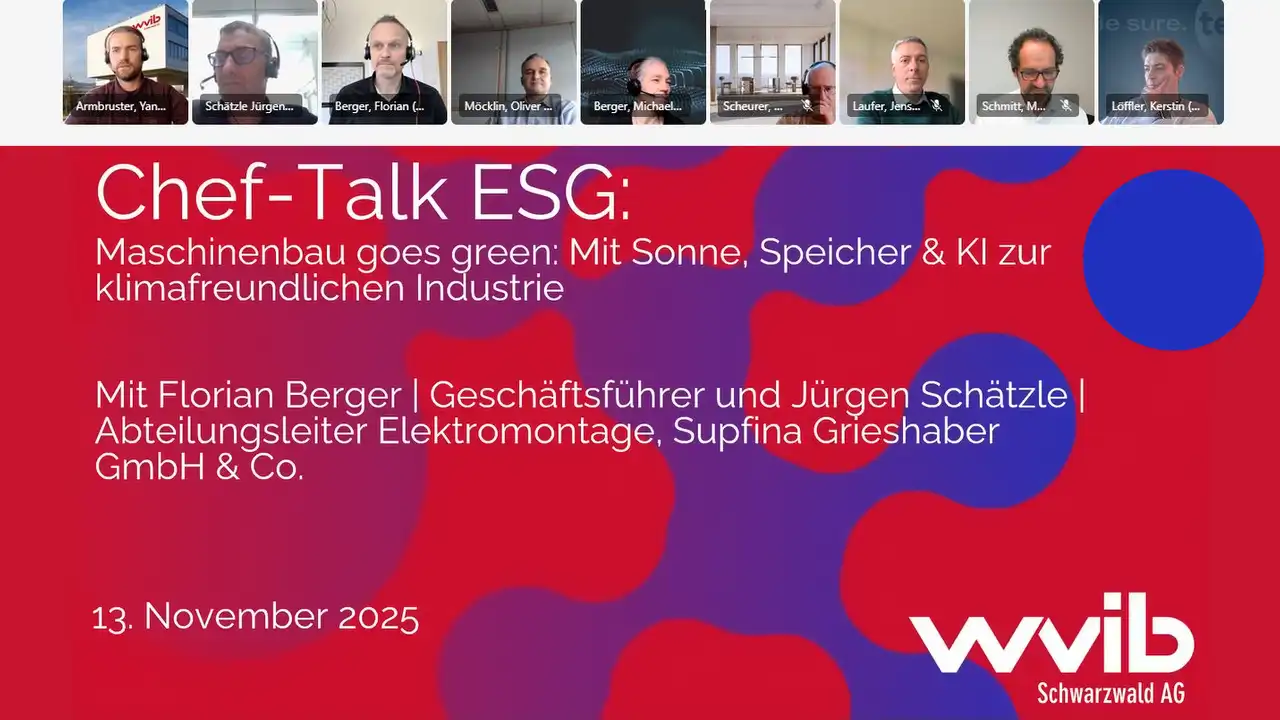 Supfina: Auf dem Weg zur klimaneutralen Produktion